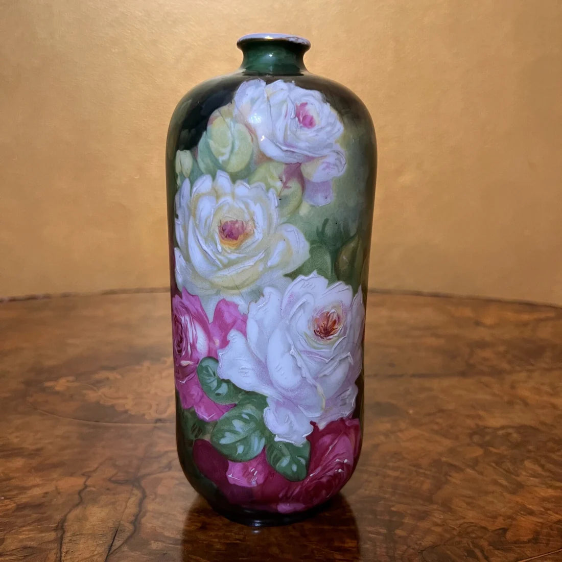 Floral Hand Painted Vase