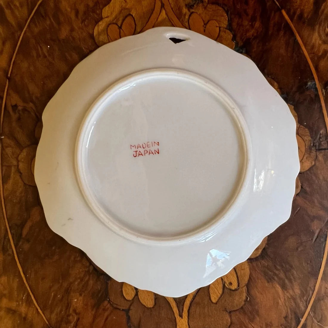 Floral Print Leaf Dish