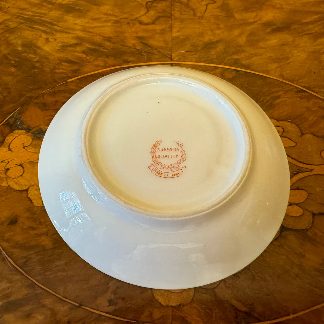 Vintage Floral Print Coffee Cup & Saucer