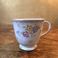 Bell China Floral Print Tea Cup Trio Set
