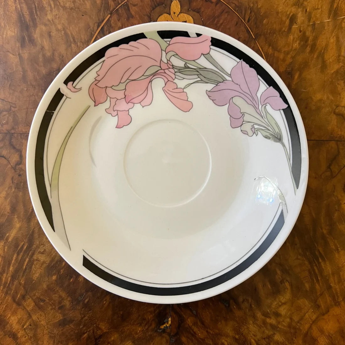 Vintage Floral Tea Cup & Saucer