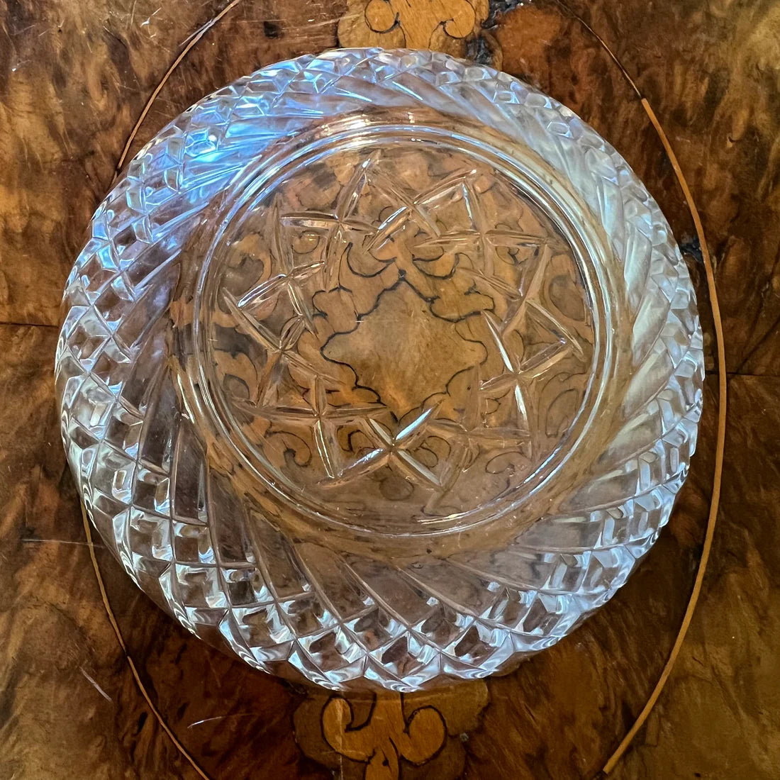 Vintage French Glass Small Bowl