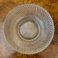 French Ribbed Glass Bowl 