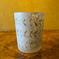 Frosted Gold Pattern Candle Holder 