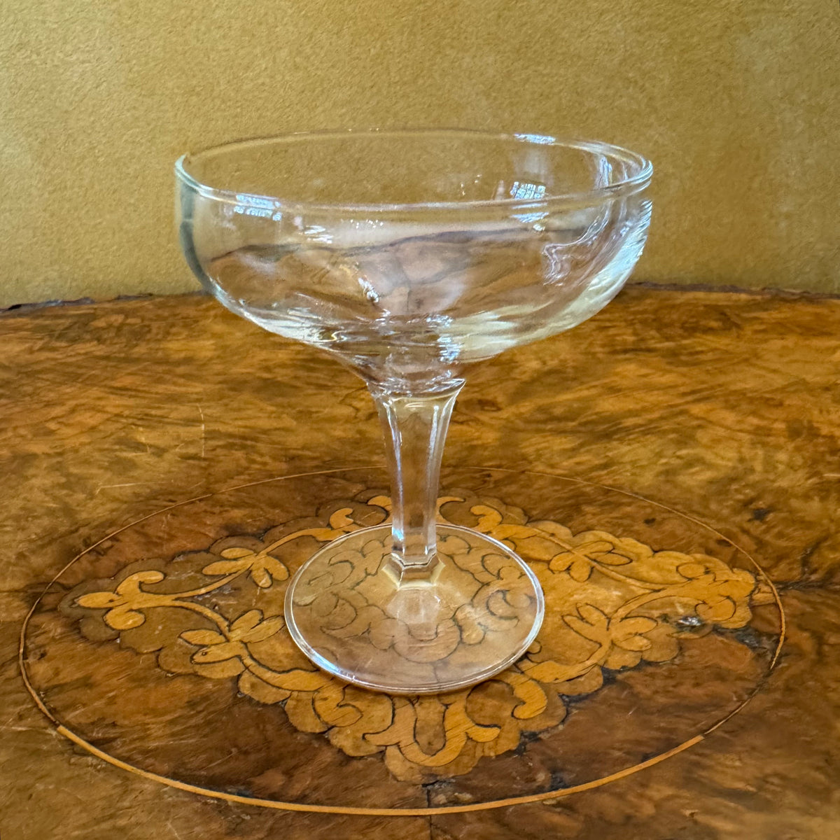 Glass Champagne Coupes