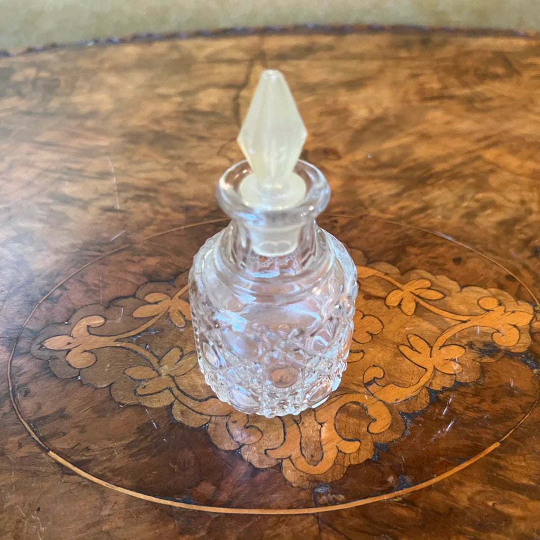 Vintage Glass Perfume Bottle