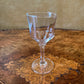 Vintage Glass Port Glasses Set Of Six