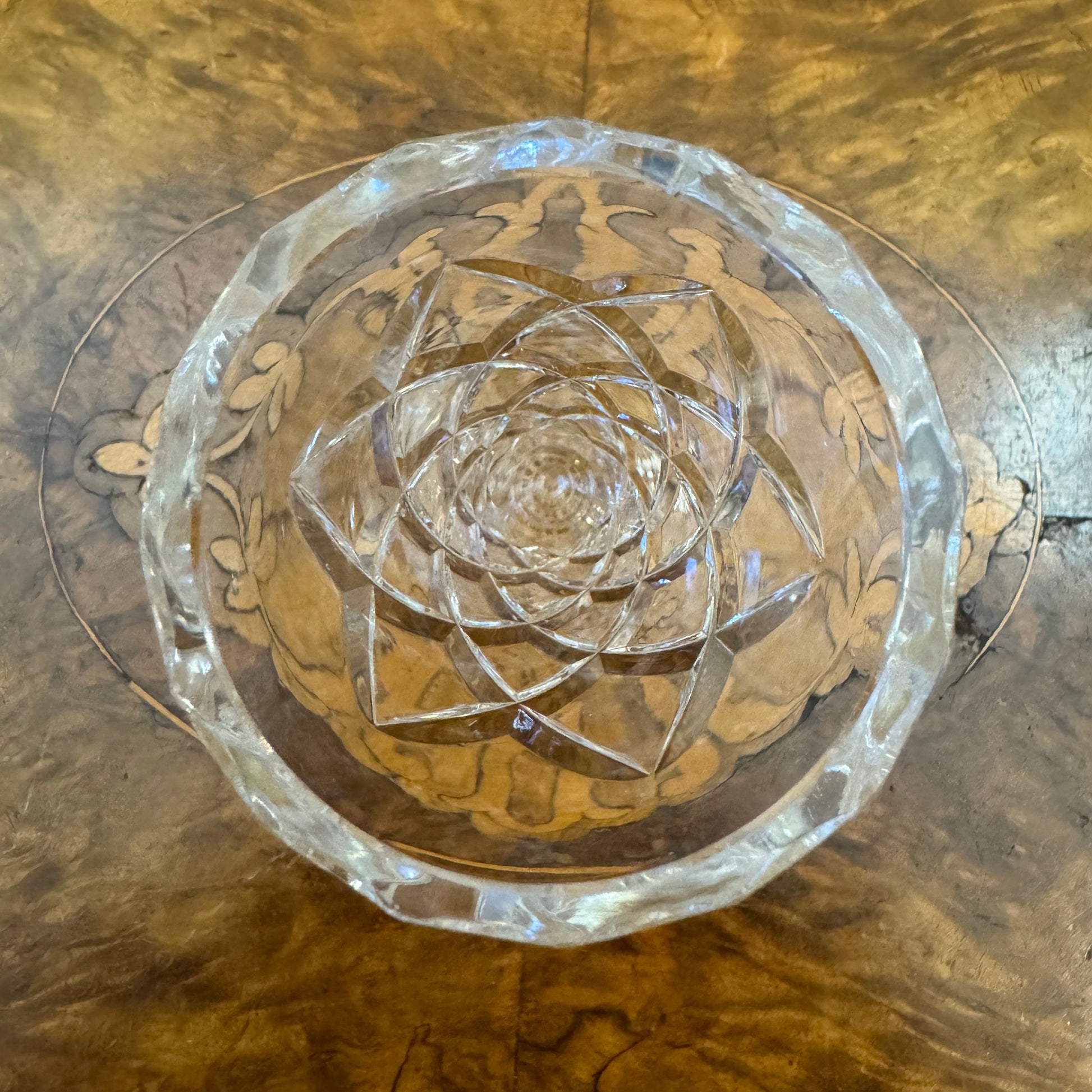 Glass Small Trumpet Vase 