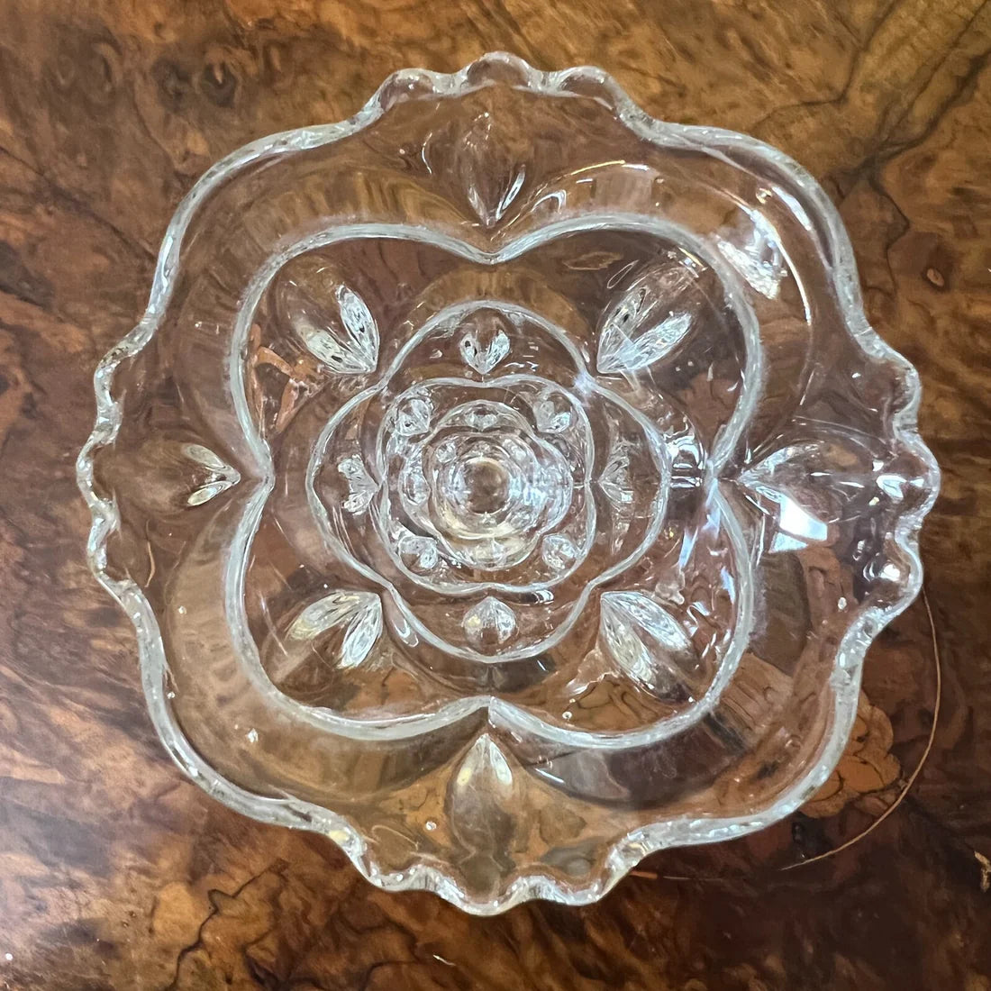 Vintage Glass Small Vase