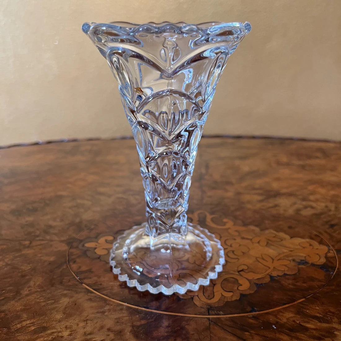 Vintage Glass Small Vase