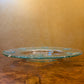 Large Glass Square & Swirls Dish Platter