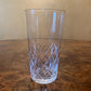 Vintage Glass Tall Glasses Set Of Five