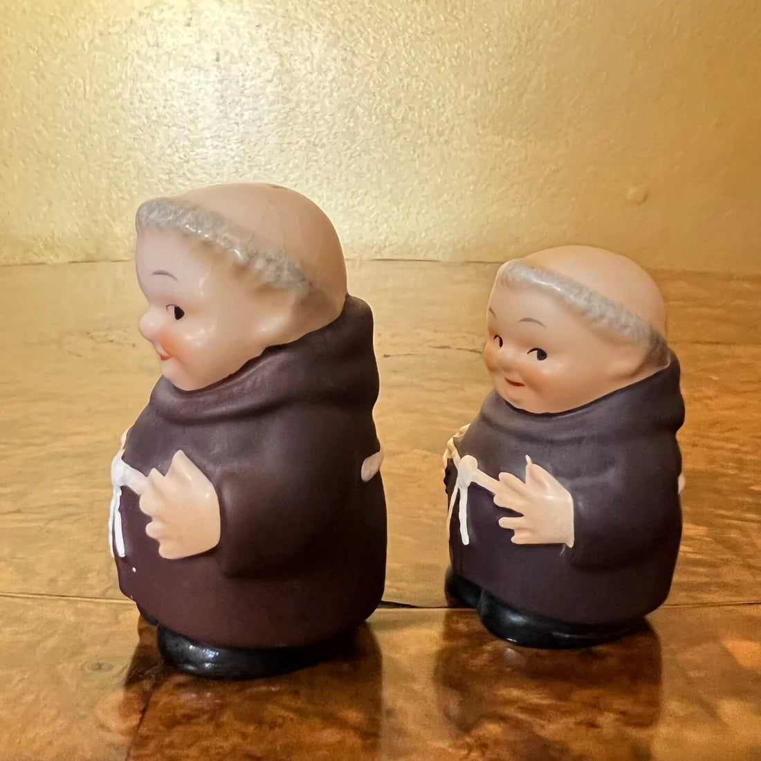 Vintage Goebel Friar Tuck Salt & Pepper