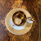 Miniature Gold Tea Cup & Saucer