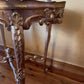 Antique Reproduction Gold Leaf Oval Table
