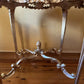 Antique Reproduction Gold Leaf Oval Table