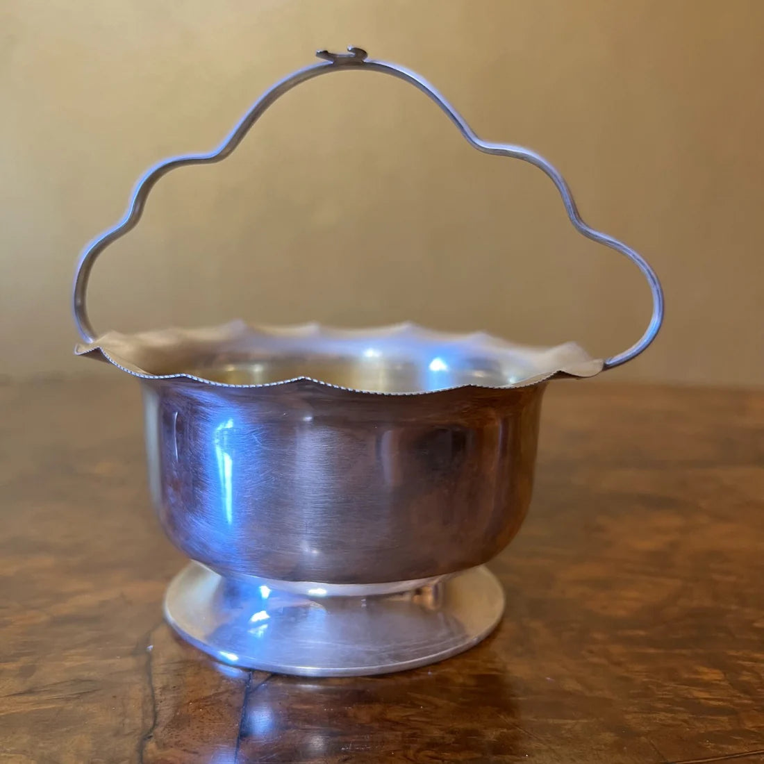 Vintage Goldcraft Silver Plate Sugar Bowl