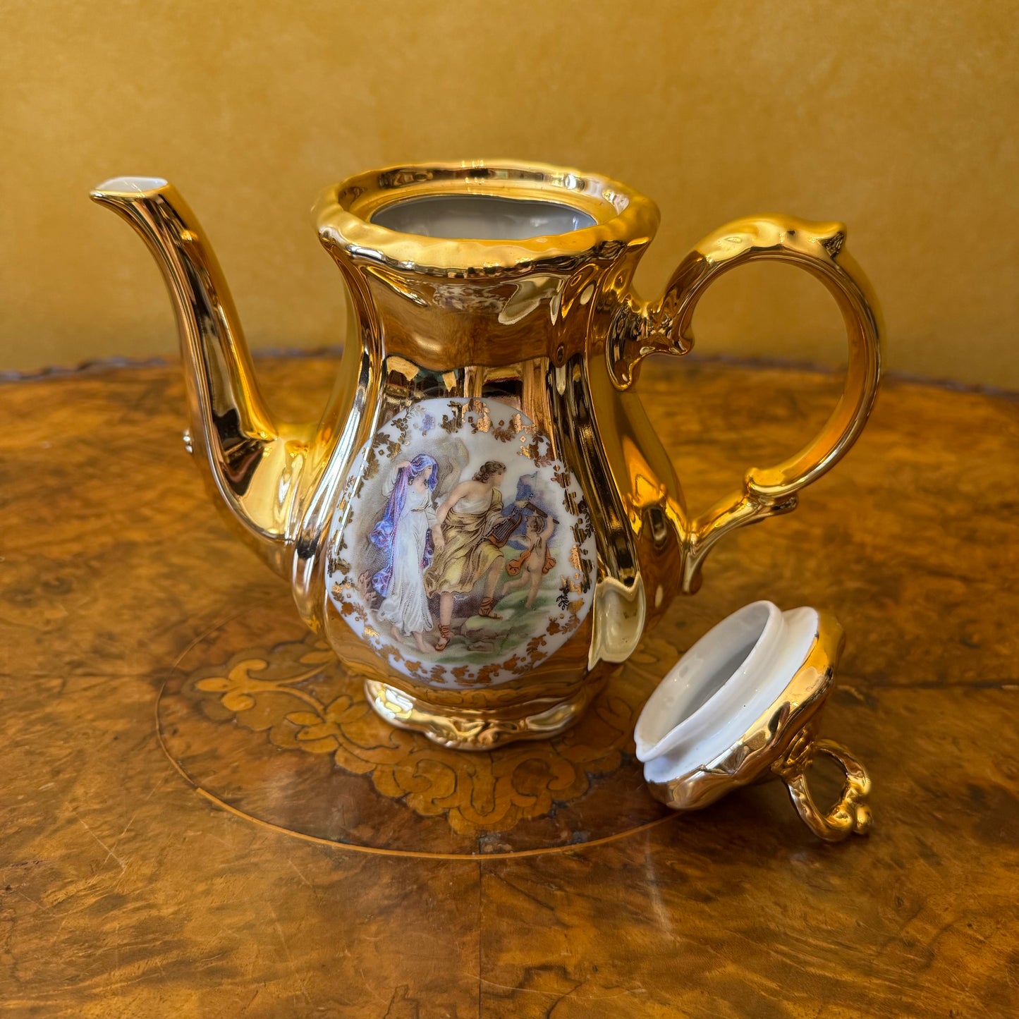Golden Bareuther Bavaria Demitasse Coffee Set