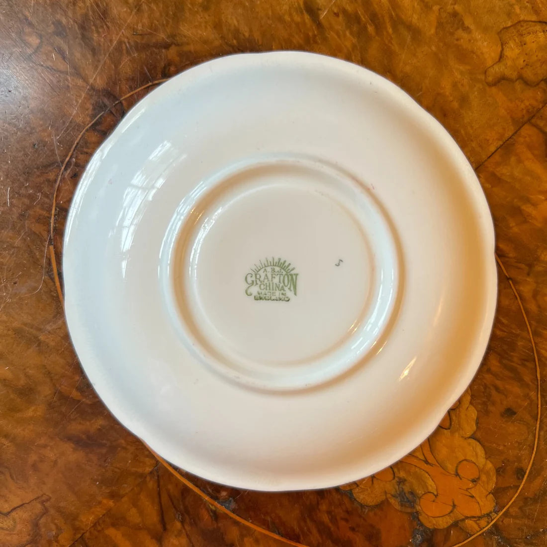 Vintage Grafton Floral Tea Cup Trio Set