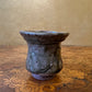 Green Brown Ceramic Vase Jar Pot