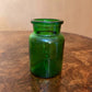 Belgium Green Glass Apothecary Jars