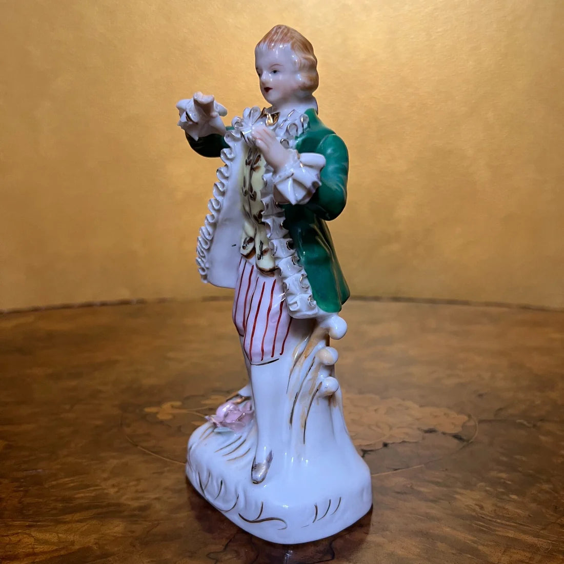 Vintage Porcelain Man Figurine