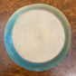 Green Pottery Candle Holder 