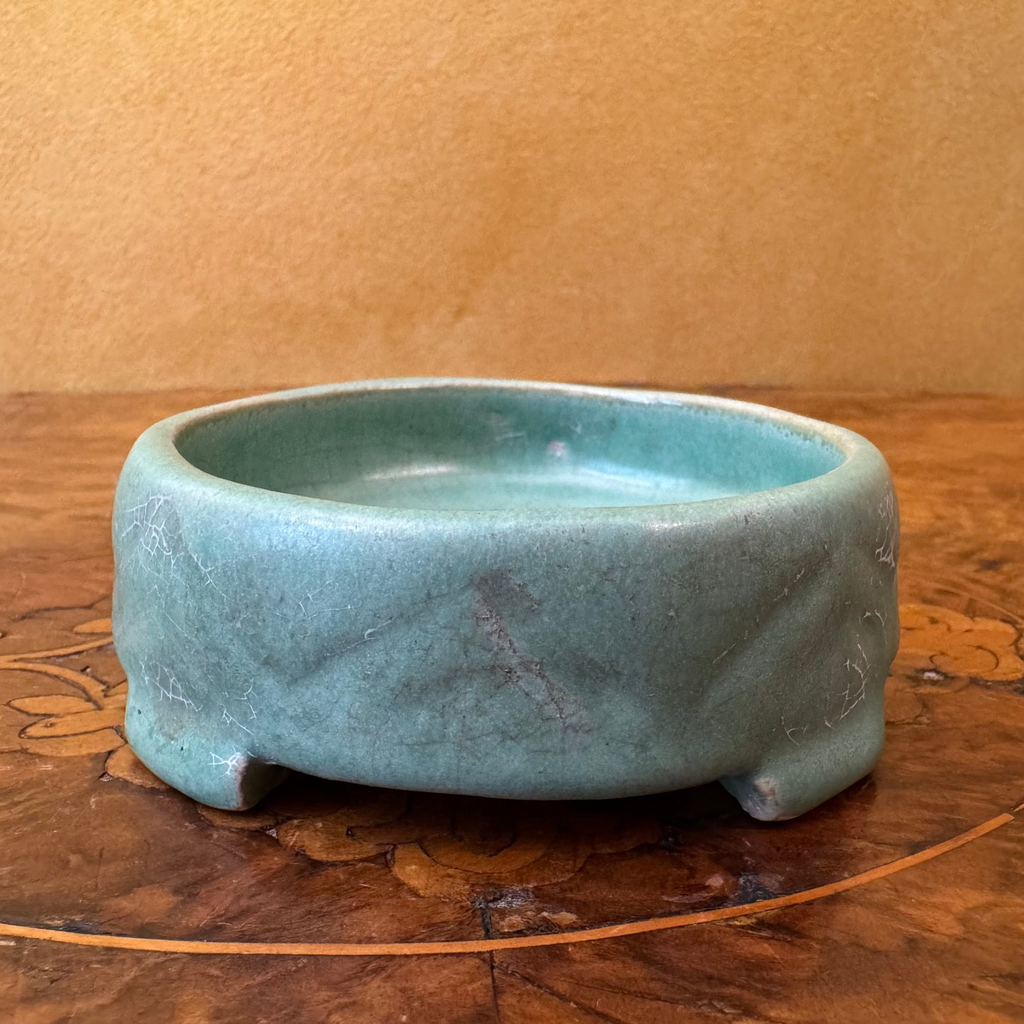 Green Pottery Dish 