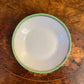 Green Trim Demitasse Coffee Cup & Saucer