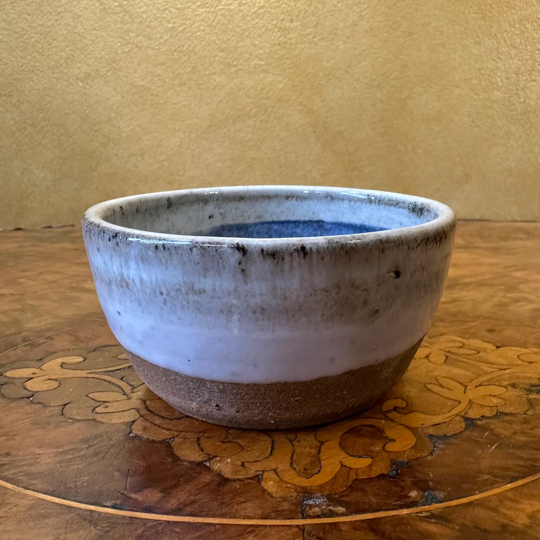 Vintage Blue Grey Ceramic Small Bowl