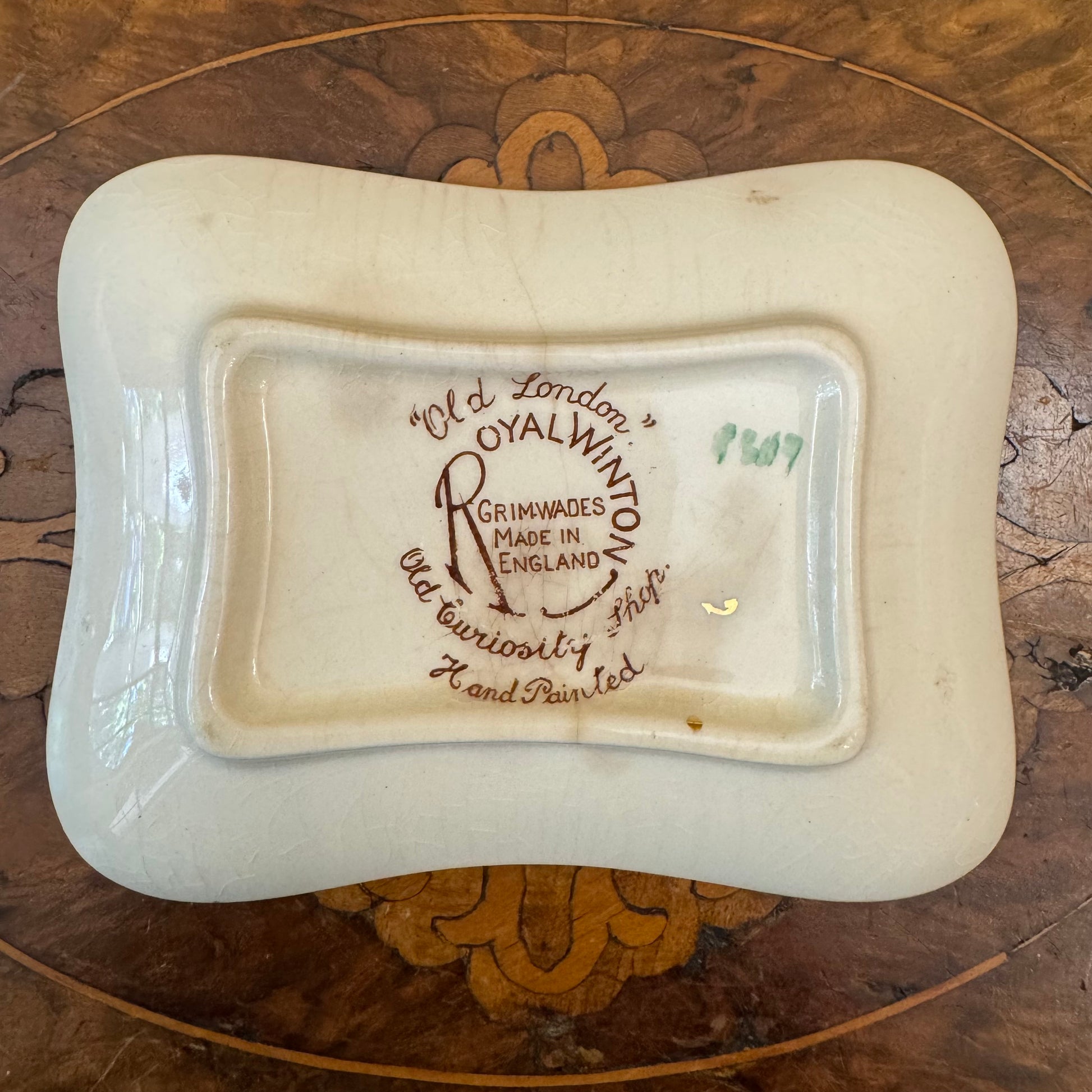Grimwades The Curiosity Shop Old London Royal Winton Small Dish