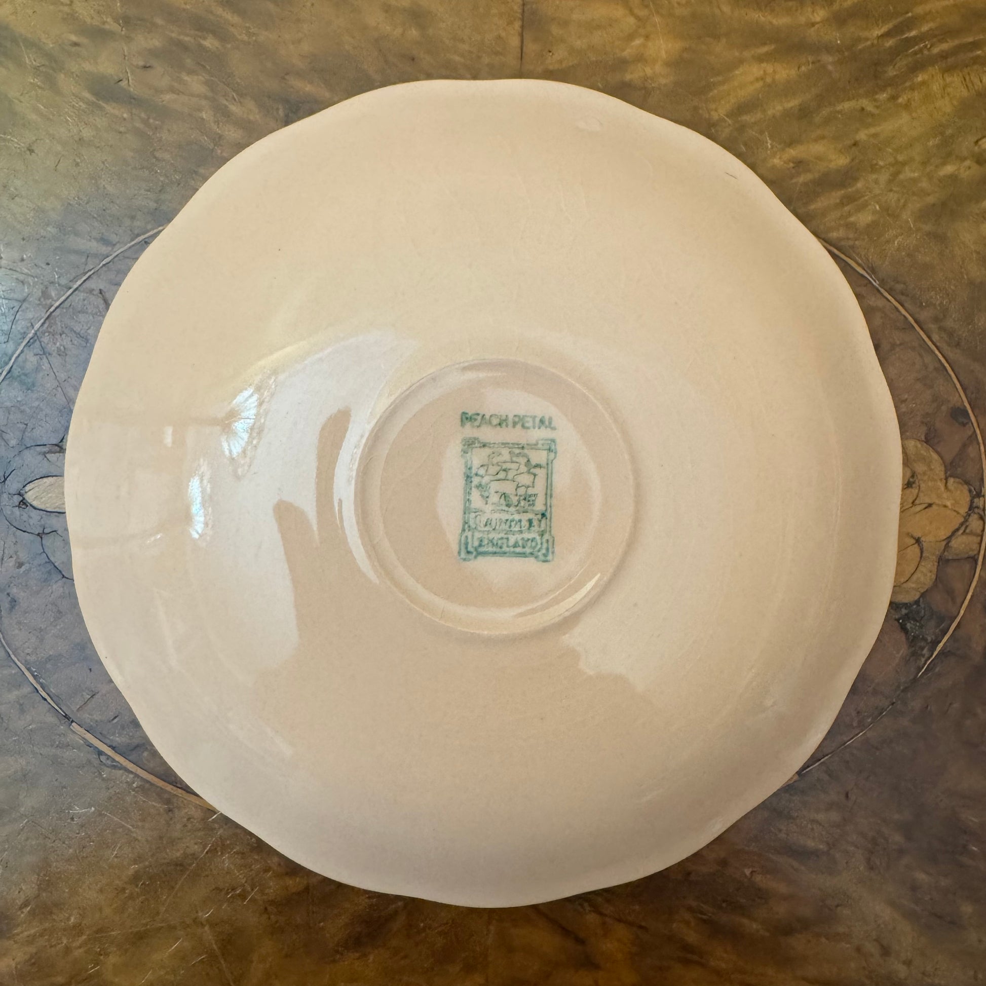 Grindley Peach Petal Saucer 