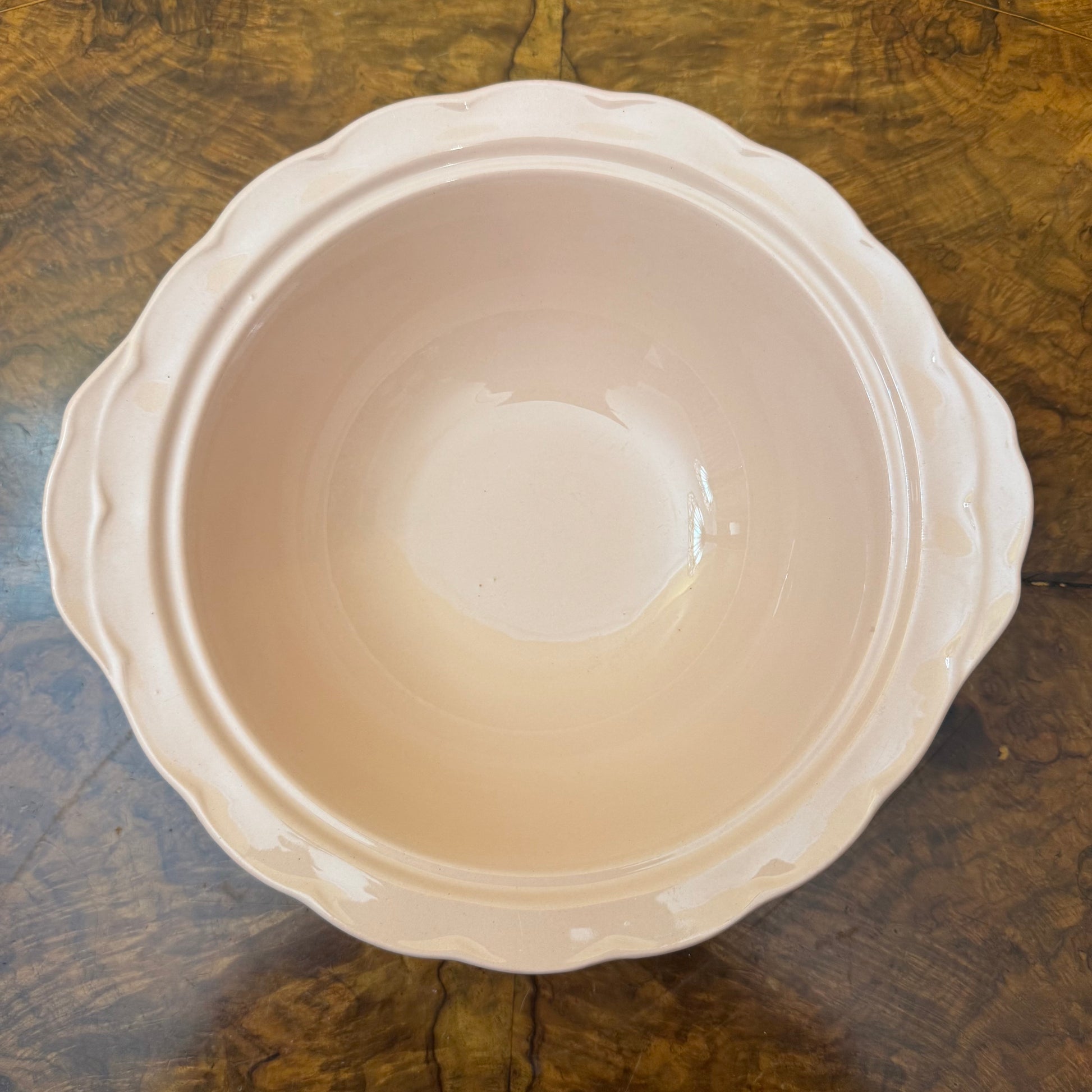 Grindley Peach Petal Serving Bowl 