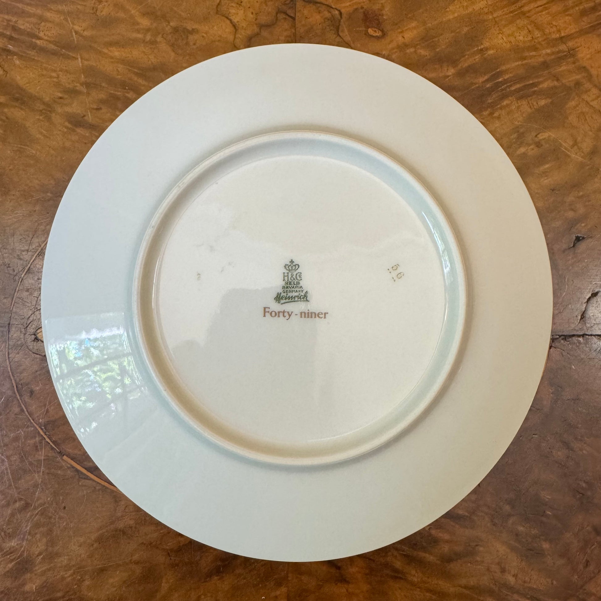 H&C Heinrich Bavaria Germany Forty-Niner Side Plate 