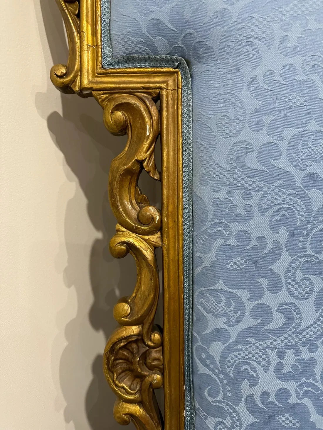 Antique Giltwood Prie Dieu Chair