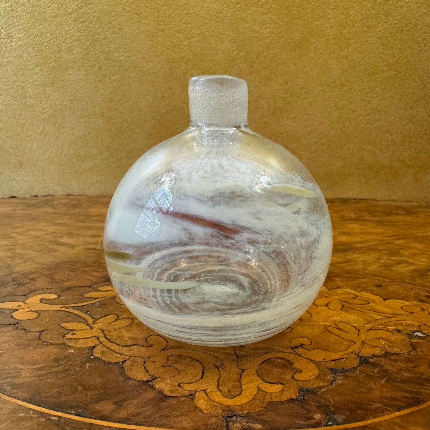 Hand Blown Glass Swirl 