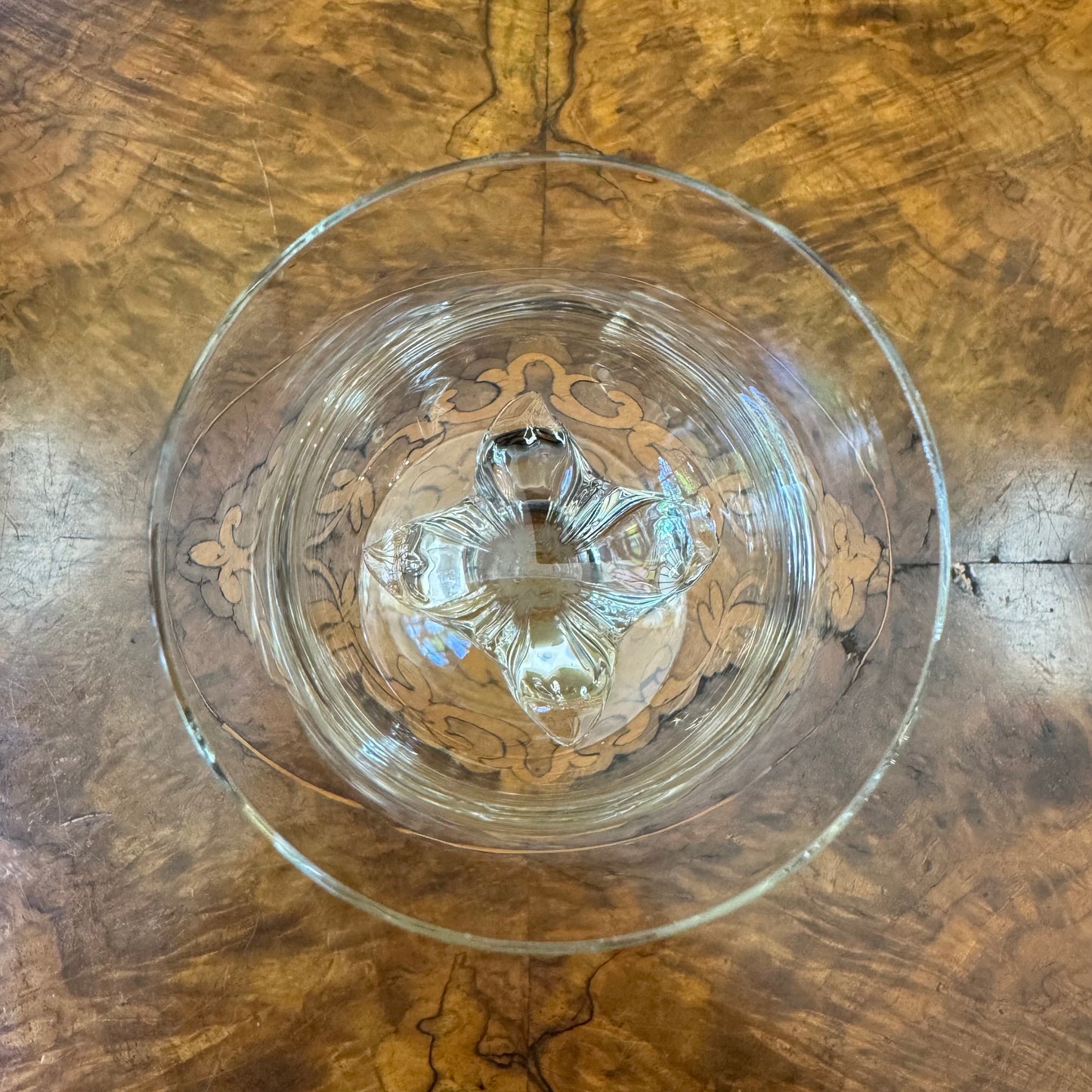 Hand Blown Twisted Stem Wine 