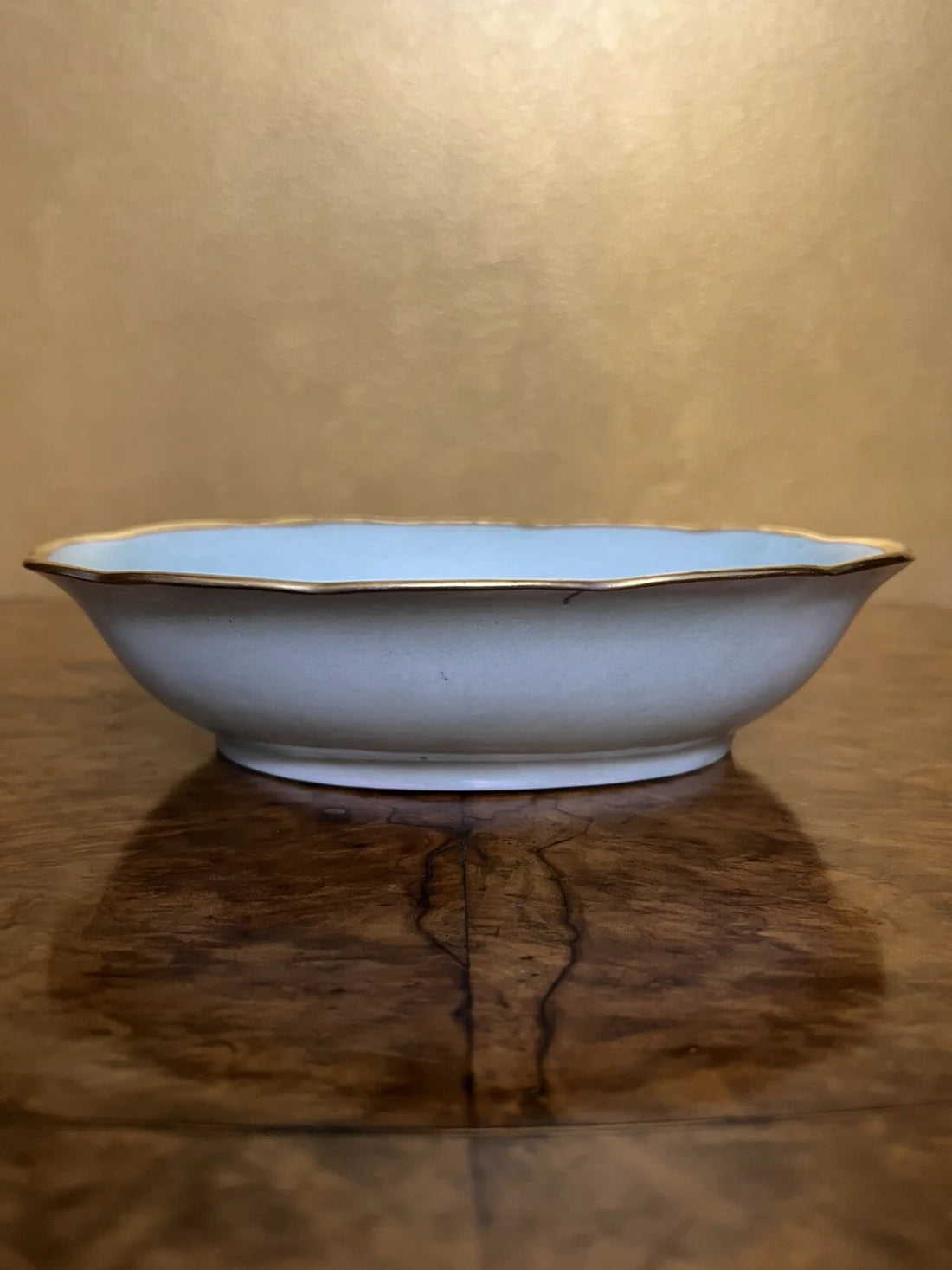 Vintage Hand Painted Fruit Print Bowl