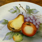 Hand Painted Fruit Print Platter 