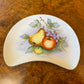 Hand Painted Japanese Fruit Print Serving Platter 