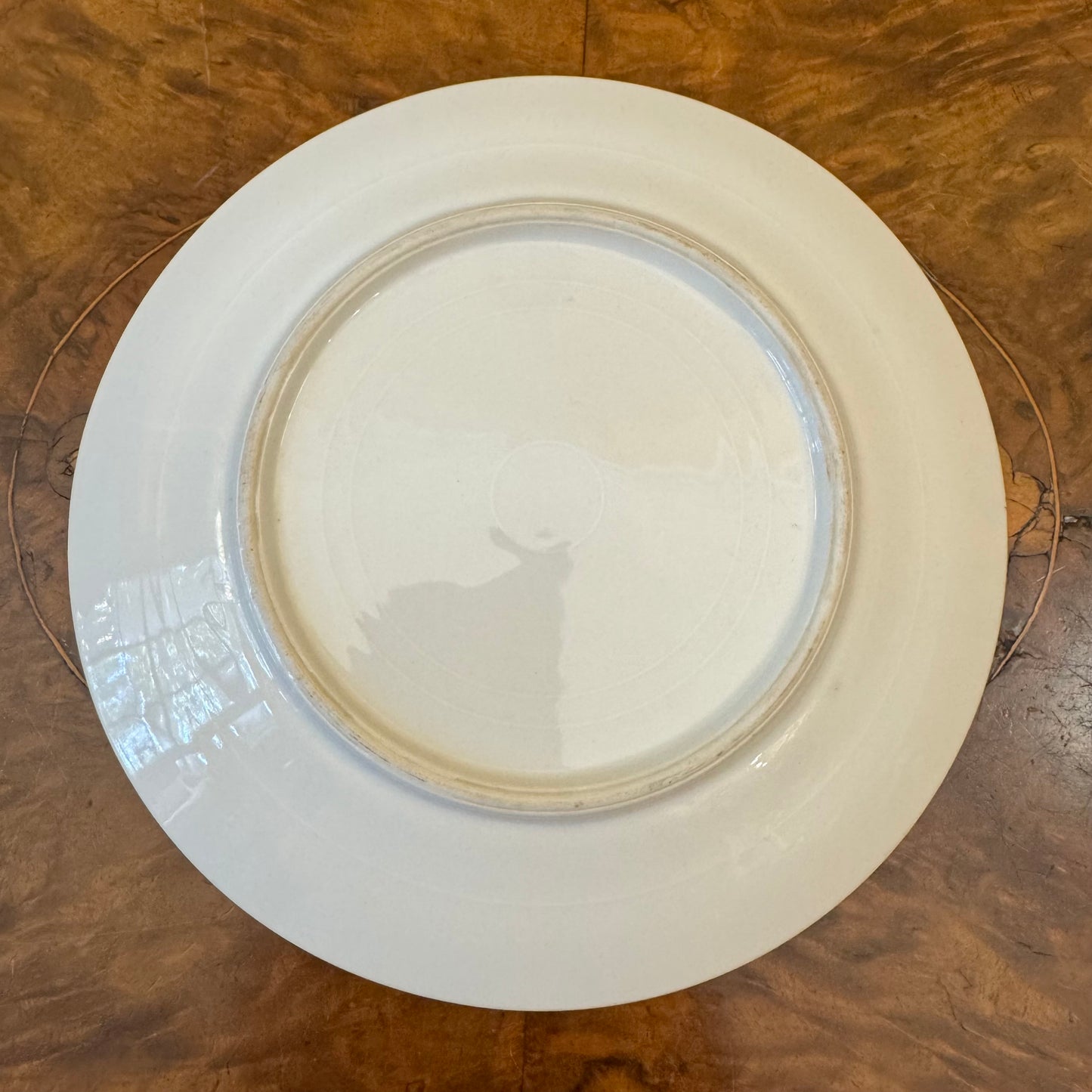 Hand Painted Lake Scene Side Plate 