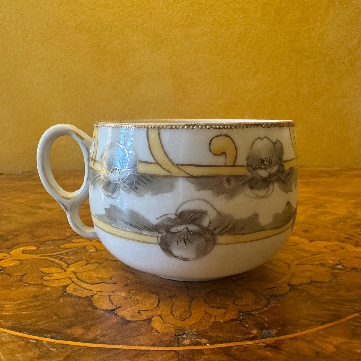 Hand Painted Nippon Cup 