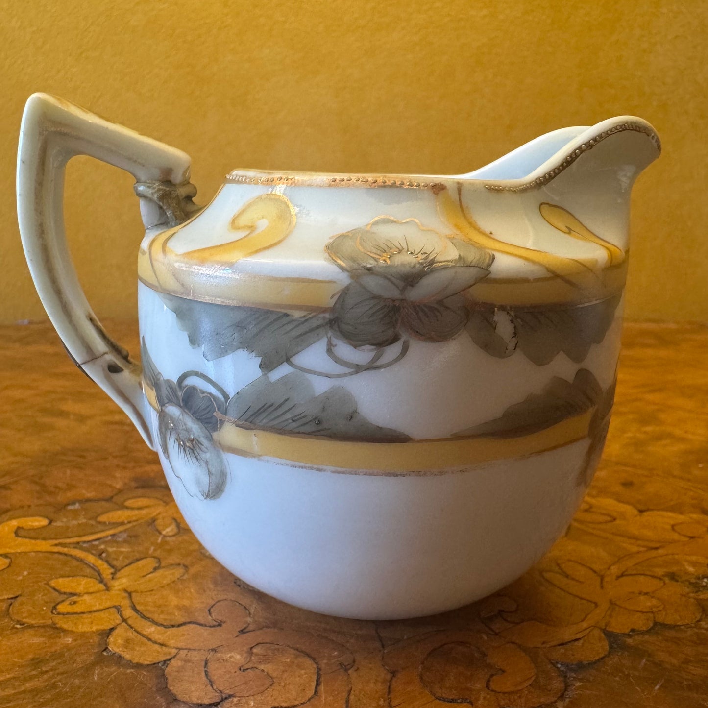 Hand Painted Nippon Milk Jug