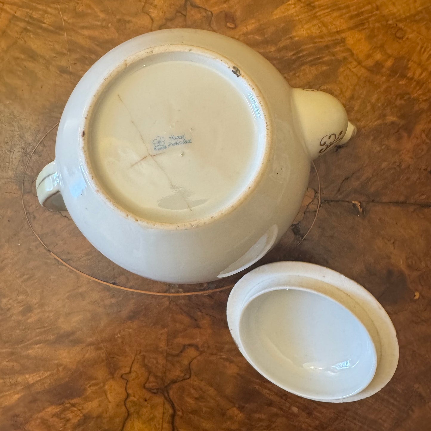 Hand Painted Nippon Teapot 