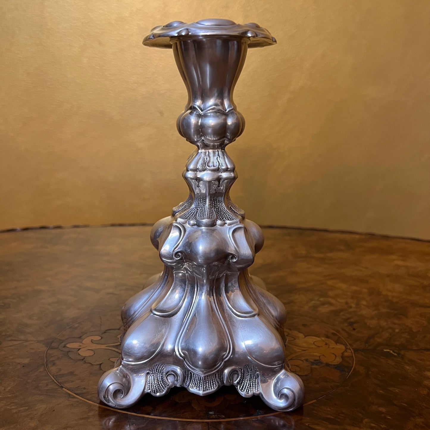 Hans Jensen & Co Silver Candlestick