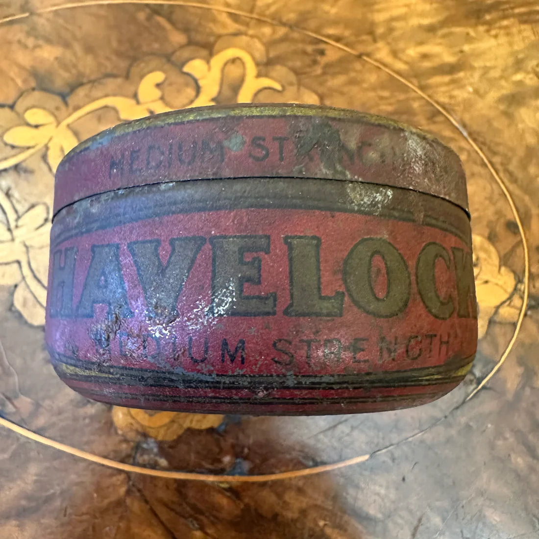 Vintage Havelock Smoking Mixture Tin Ornament