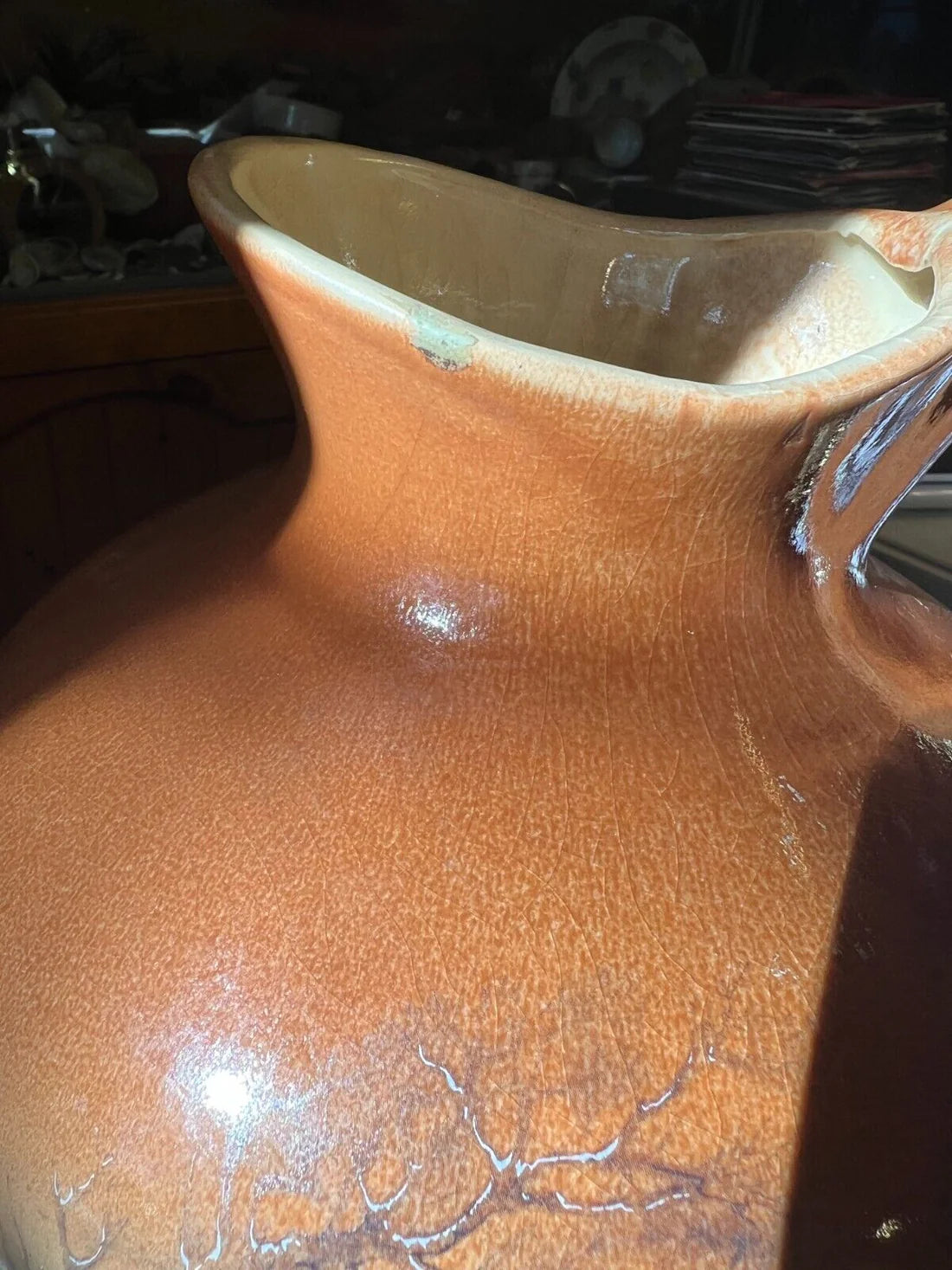 Vintage Horse Carriage Large Jug