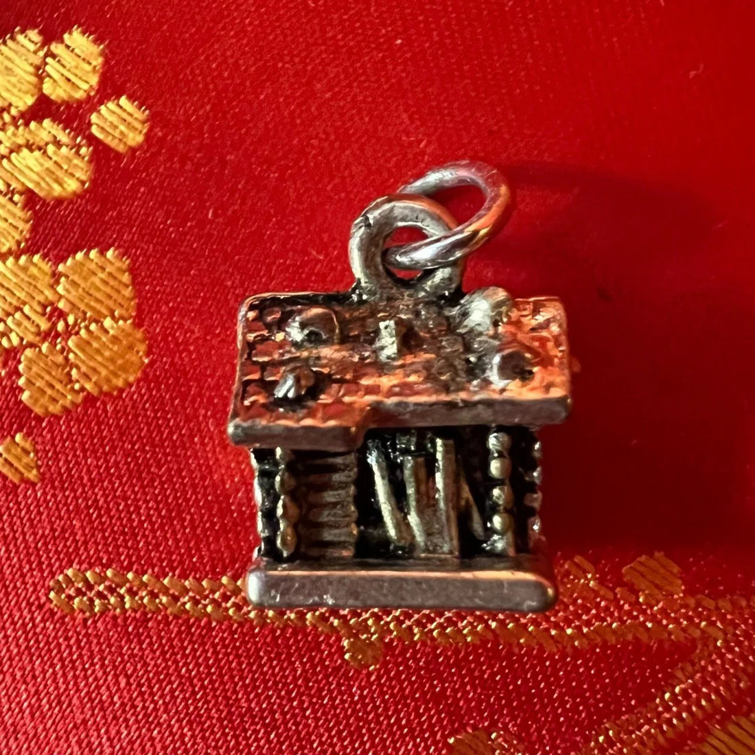 Vintage House Pendant Charm