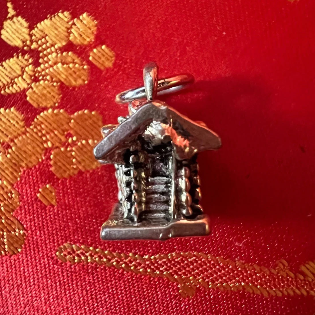Vintage House Pendant Charm