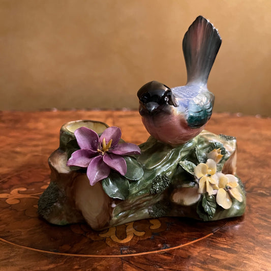 Vintage Thorley Porcelain Bird Figurine Statue 